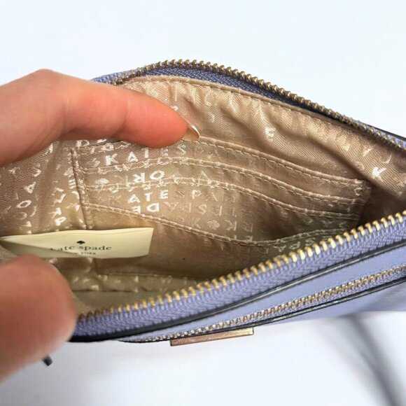 Kate Spade Laurel Way Tinie Wristlet – Periwinkle/Lavender – New Without Tags - Picture 8 of 8